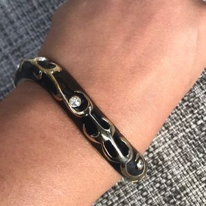 Black Enamel Bracelet
